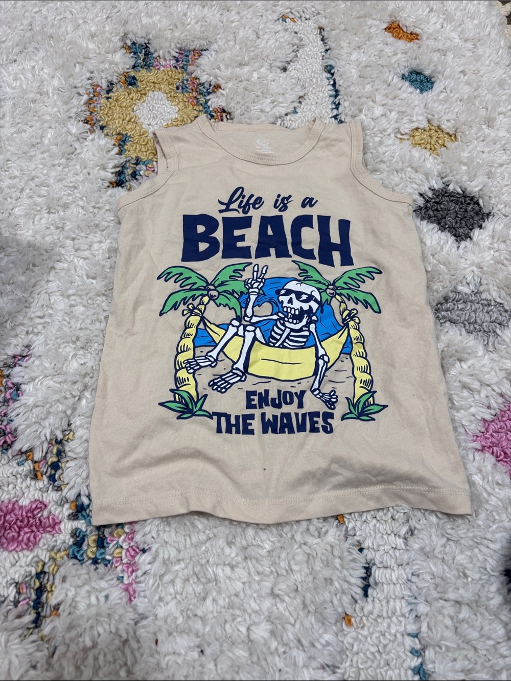 Wonder Nation Skelton Tank Top
